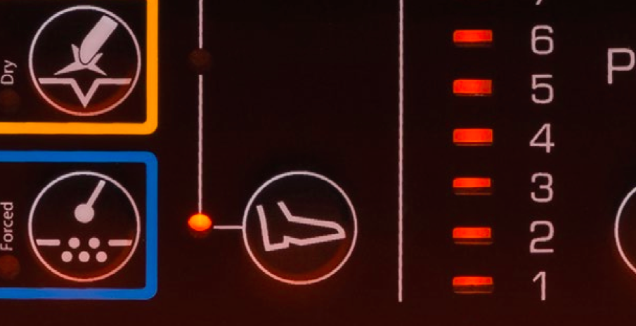 Индикация ножного управления коагулятора ARC 100 Индикация ножного управления коагулятора