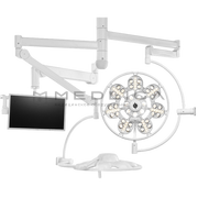 ЭМАЛЕД 500/500/X, Конструкция светильника: Двухкупольный с монитором и аварийным питанием