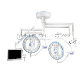 Mindray HyLed 760/730, Конструкция светильника: Потолочный двухкупольный