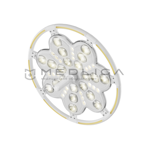 ЭМАЛЕД 300/300, Конструкция светильника: Потолочный двухкупольный, 3